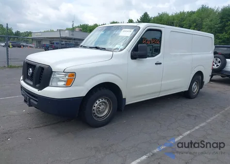 2019 Nissan Nv Cargo Nv1500 S V6 z USA, uszkodzony, nr VIN 1N6BF0KM7KN801793